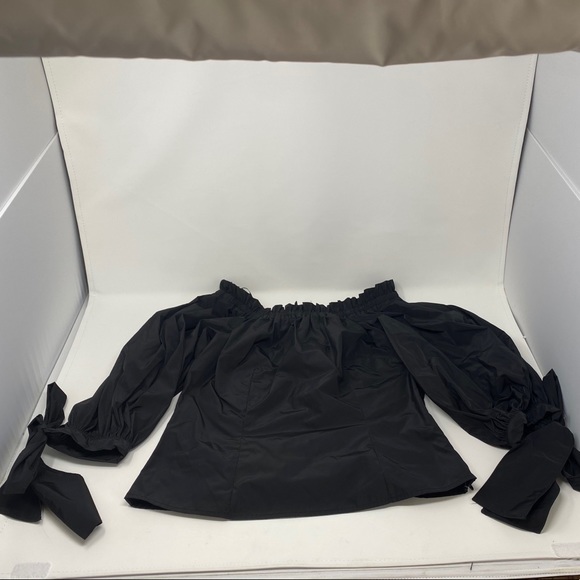 CECE By Cynthia Steffe*Black OffShoulder*Sm. $189 - Picture 3 of 5